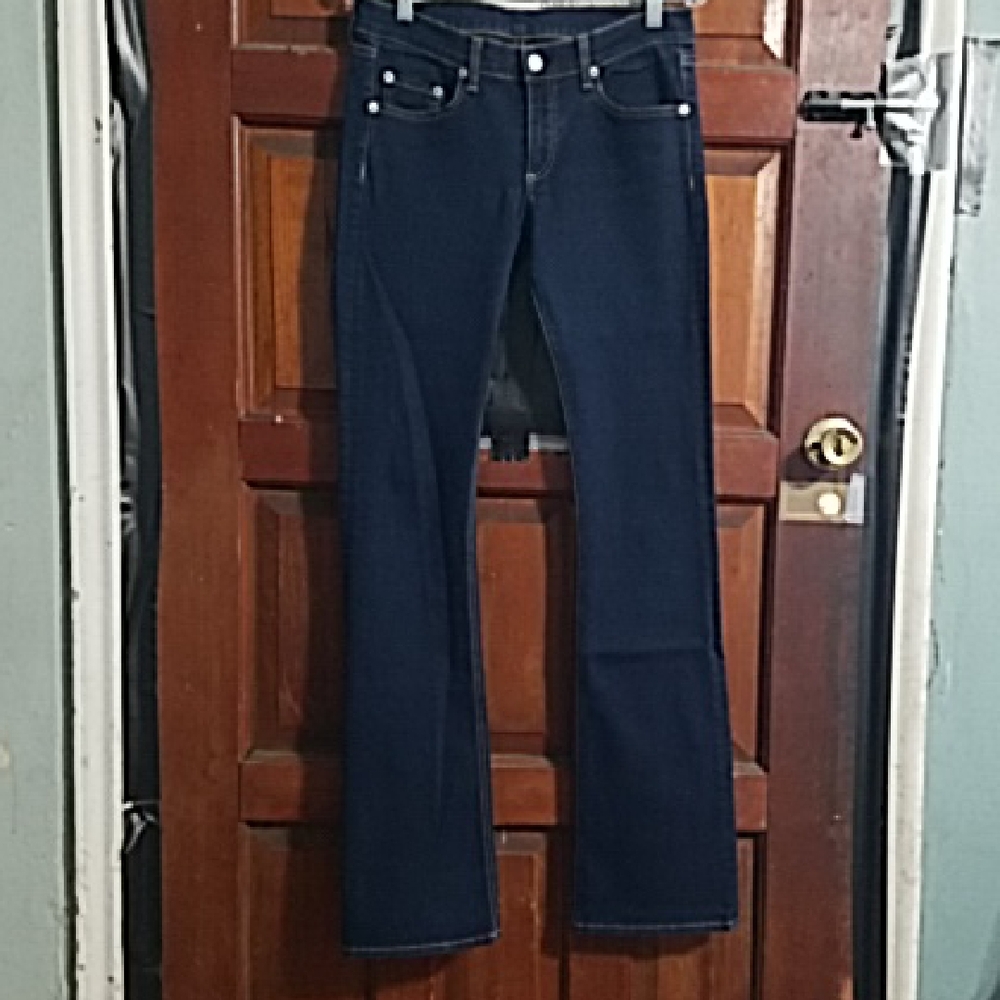 rag & bone Dark Blue ,Boot Cut, Size:28 , Inseam:34. Never Worn